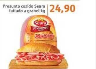 Sonda Presunto Cozido Seara Fatiado A Granel oferta