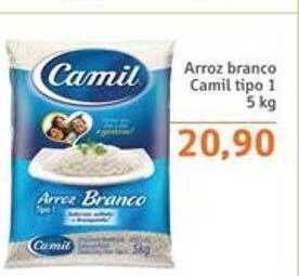 Sonda Arroz Branco Camil Tipo 1 oferta