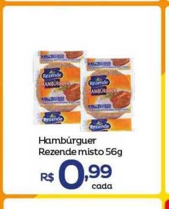 Super Lagoa Hambúrguer Rezende Misto oferta