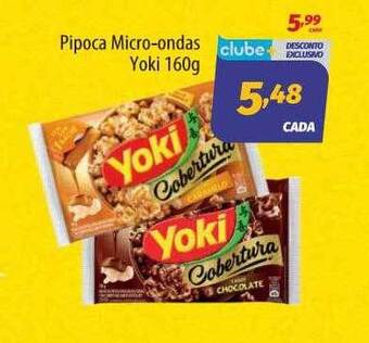 Supermercados Cidade Canção Pipoca Micro-ondas Yoki oferta