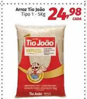 Supermercados Cidade Canção Arroz Tio João oferta