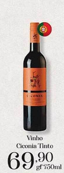 Supermercados Tauste Vinho Ciconia Tinto oferta