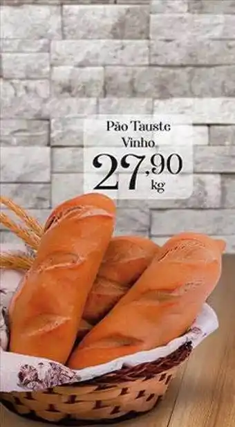 Supermercados Tauste Pão Tauste Vinho oferta