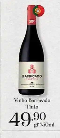 Supermercados Tauste Vinho Barricado Tinto oferta