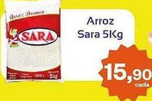 Supermercados Planalto Arroz Sara oferta