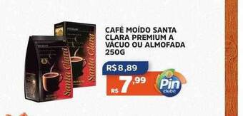 Pinheiro Supermercado Café Moído Santa Clara Premium A Vácuo Ou Almofada oferta