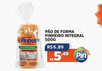 Pinheiro Supermercado Pão De Forma Pinheiro Integral oferta