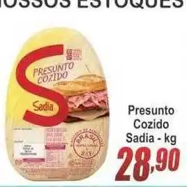 Serrano Supermercado Presunto Cozido Sadia oferta