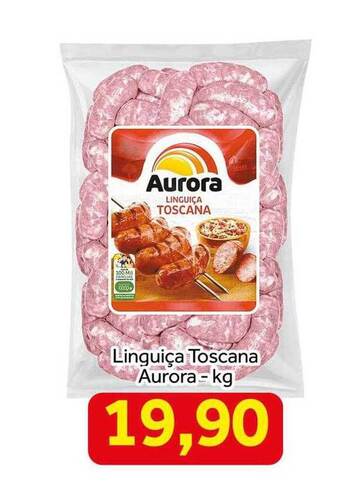 Shibata Supermercados Linguiça Toscana Aurora oferta