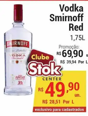 Vodka Smirnoff Red