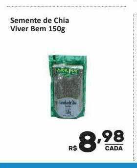 Semente De Chia Viver Bem
