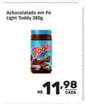 Achocolatado Em Pó Light Toddy