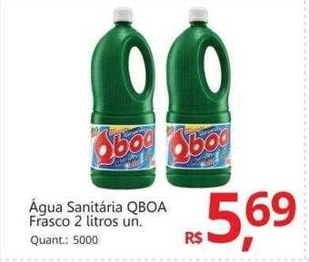 Supermercados Koch água Sanitária Qboa oferta