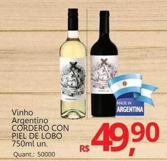 Supermercados Koch Vinho Argentino Cordero Con Piel De Lobo oferta