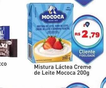 Tonin Superatacado Mistura Láctea Creme De Leite Mococa oferta