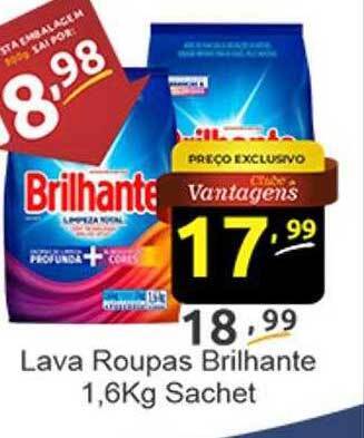 Lava Roupas Brilhante