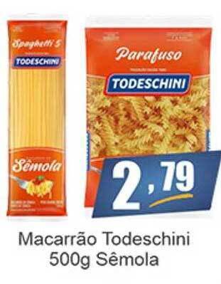 Dubom Supermercados Macarrão Todeschini Sêmola oferta
