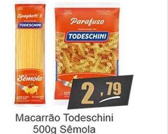 Dubom Supermercados Macarrão Todeschini Sêmola oferta