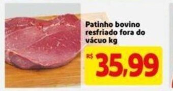 Extra Supermercado Patinho Bovino resfriado fora do vacuo 1kg oferta
