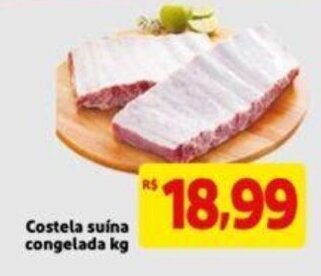 Extra Supermercado Costela Suina Congelada 1kg oferta