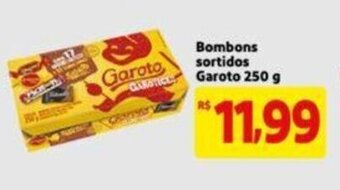 Extra Supermercado Bombons Sortidos Garoto 250g oferta