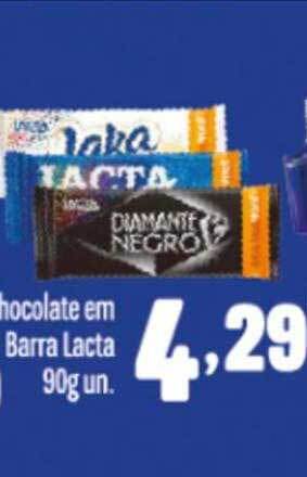 Rede Top Chocolate Em Barra Lacta oferta