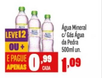 Rede Top Agua Mineral C Gas Agua Da Pedra oferta