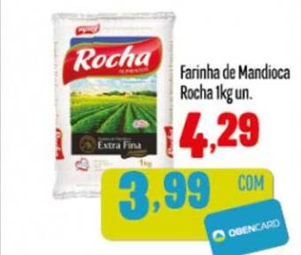 Rede Top Farinha De Mandioca Rocha oferta