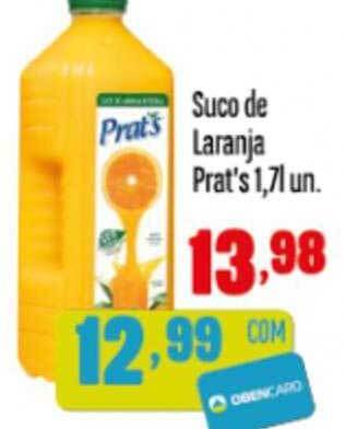 Rede Top Suco De Laranja Prat's oferta