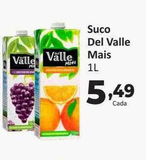 Peruzzo Suco Del Valle Mais oferta