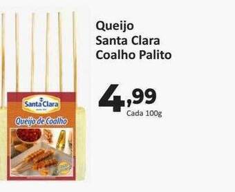 Peruzzo Queijo Santa Clara Coalho Palito oferta