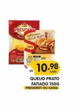 Queijo Prato Fatiado