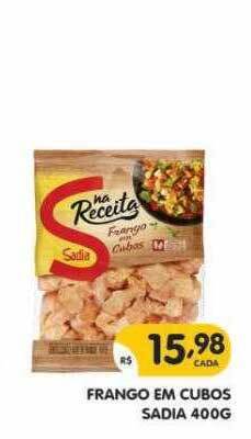 Supermercados Real Frango Em Cubos Sadia oferta