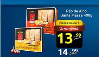 Dubom Supermercados Pão De Alho Santa Massa oferta