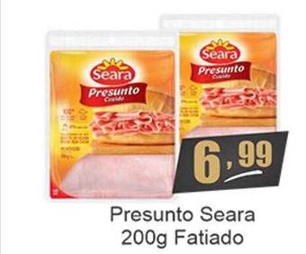 Dubom Supermercados Presunto Seara Fatiado oferta