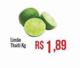Mart Minas Limão Thaiti oferta