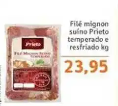 Filé Mignon Suíno Prieto Temperado E Resfriado