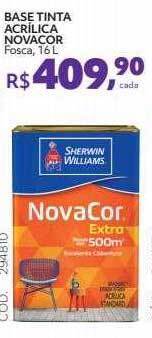 Telhanorte Base Tinta Acrilica Novacor oferta