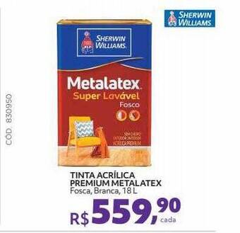 Tinta Acrílica Premium Metalatex