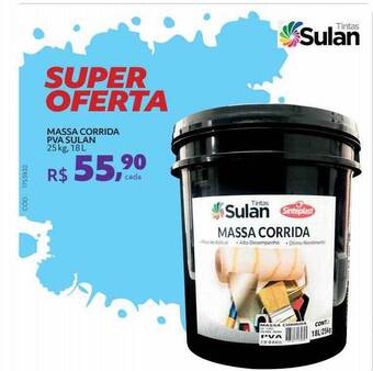 Massa Corrida Pva Sulan