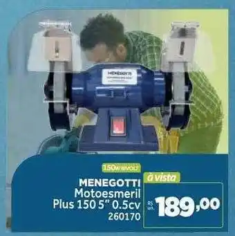 Menegotti Motoesmeril Plus 150 5