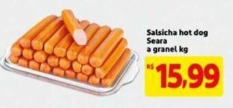 Extra Supermercado Salsicha Hot Dog Seara a granel 1kg oferta