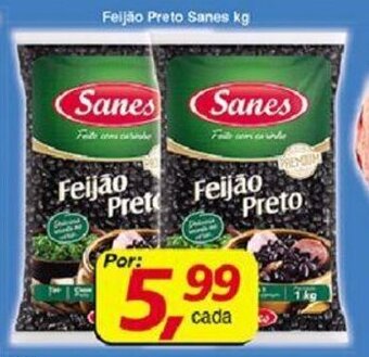 Supermercados Guanabara Feijao Preto Sanes 1kg oferta