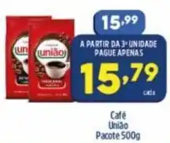 Arena Atacado Cafe Uniao pacote 500g oferta