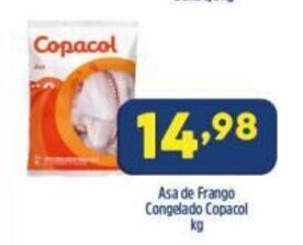 Arena Atacado Asa de Frango Congelada Copacol 1kg oferta