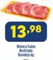 Arena Atacado Bisteca Suina Resfriada Bandeja 1kg oferta