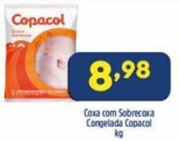 Arena Atacado Coxa com Sobrecoxa Congelada Copacol 1kg oferta