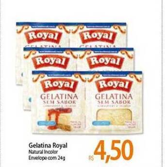 Atacadão Gelatina Royal oferta