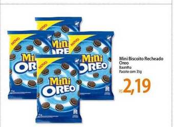 Atacadão Mini Biscoito Recheado Oreo oferta