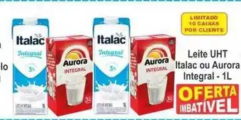 Serrano Supermercado Leite Uht Italac Ou Aurora Integral oferta